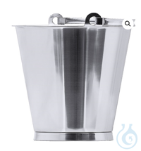 Niro Eimer 12 Liter  Niro Eimer 12 Liter, rund mit verstärktem Bodenreifen aus Edelstahl 18/10,...