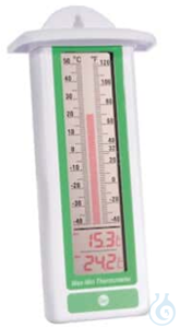 Thermometer Indoor/Outdoor  Thermometer  Indoor/Outdoor, elektronisch, mit minimum/maximum...