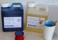 Kalteinbettmittel VariKEM 100  VariKEM 100, 1 Satz (je 1 kg Flüssigkeit A+B, 10 Becher, 10...
