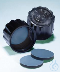 SVL 25 Schraubverschluss, VE= 20 St  SVL 25 Schraubverschluss, Passend für PYREX-Reagenzflaschen,...