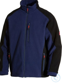Funktionsfleece-Jacke Größe L  Jacke Funktionsfleece, dunkelblau/schwarz, wasserabweisend,...