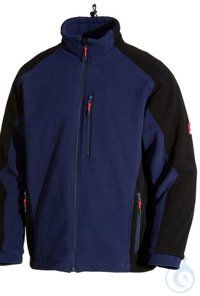 Funktionsfleece-Jacke Größe XL  Jacke Funktionsfleece, dunkelblau/schwarz, wasserabweisend,...