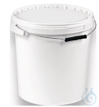 Eimer, PP,15 Liter, mit Deckel und Griff  Eimer mit Deckel, 15L Volumen, PP, Bügelgriff,Höhe:...