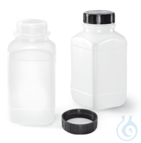 Flasche, WH, HDPE, 100 ml  Weithalsflasche ROTILABO&reg; Mit UN-Zulassung, 100 ml, 32 mm, weiß,...