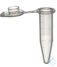 Zentrifugenröhrchen, 0,5 ml, VE= 500 St.  Mikrozentrifugenröhrchen mit geringer Retention mit...