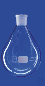 Verdampferkolben, birnenf. 50ml, NS 29/32  Verdampferkolben, birnenförmig, 50ml, NS 29/32, mit...