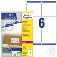 Etiketten 99,1 x 93,1, 100 Blatt a 6 Eti  Adressetiketten DIN A4, weiß, Maße: 99,1 x 93,1, Form:...