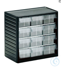 Kleinteilemagazin, 12 Schubladen  Kleinteilemagazin,  (BxTxH) 310x180x290 mm, 12 Schubladen,...