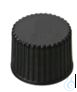 Schraubkappe,schw.,8mm,ohne Septum, VE=1000  Schraubkappe, Polypropylen, 8-425, schwarz,...