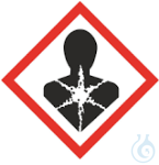 Etiketten nach GHS08, ''Atemwege'' 26x26mm  Etiketten nach GHS08, ''Sensibilisierung der...