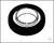 Internal center ring 10 mm Internal center ring, 10 mm, O-Ring seals made of Perbunan / stainless...