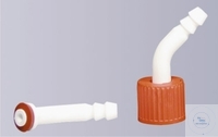 Slangstuk 8,7 mm voor GL14, gebogen, PP