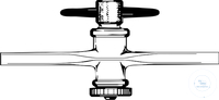 1-Wege-Hahn Biegerohr-Ansätze NS14 B:2,5mm