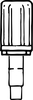 Spare PTFE-needle valve  Spare PTFE-needle valve, , with sealing system and overtwist device,...