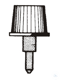 Ersatz-PTFE-Spindel seitlich Ersatz-PTFE-Spindel, für seitliche Bürettenventilhähne