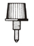 Seperate PTFE-valve plug lateral Seperate PTFE-valve plug, for lateral burette valves