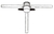 3-way-stopcock PTFE-plug capillary side arm ST14.5 Stopcock, three-way, ST 14.5, with ST-PTFE...