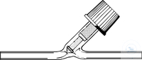 Durchgangs-Vakuum-Ventil PTFE