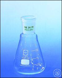 Erlenmeyerkolben 250 ml NS 24/29 Erlenmeyerkolben, 250 ml, NS 24/29, Außen-Ø: 85 mm, Höhe: 140...