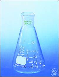 Erlenmeyerkolben 50 ml NS 29/32 Erlenmeyerkolben, 50 ml, NS 29/32, Außen-Ø: 51 mm, Höhe: 80 mm,...