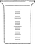 Reaction vessel 500 ml, DN100, flat bottom, with graduation, flat flange, flange with groove,...