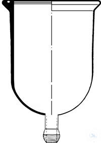 Planschliff-Reaktionsgefäß DN200 5000ml PLANSCHLIFF-REAKTIONSGEGÄSS, DN 200, 5.000 ML, MIT...