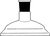 Lids, flat flange, DN 100, center neck ST 14/23, borosilicate glass