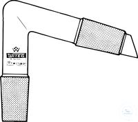 Bends, 75°, flask-cone ST 29/32, condenser-cone ST 19/26