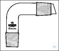 EMBOUTS DE DISTILLATION 90 Embouts de distillation (coudes), 90°, piston NS 14/23, refroidisseur...