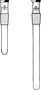 Poche pour thermomètre 235 mm, mâle NS29 pour ballons 4000 - 6000 ml