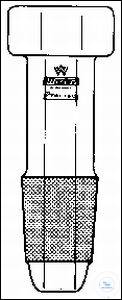 Stirrer guides fused-on stirrer bearing ST 29/32 Stirrer guides, with fused-on stirrer bearing 10...