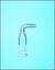 Suction tube, with socket, bent, ST 29/32