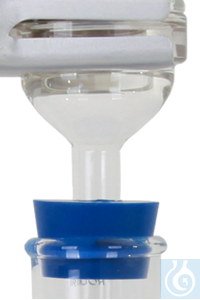Filterbasis, borosilicaatglas voor VF6