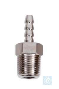 Schlauchverbinder 1/8 inch, 3.2mm, 1/8PT, für alle Vakuumpumpen, aus Messing