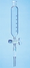 Dropping funnels 25ml C+S ST 14/23 Dropping funnels, cylindrical, graduated, needle valve...