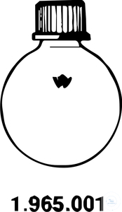 Rundkolben 100ml GL25 Rundkolben,100 ml, GL 25/12