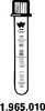 Test tubes, graduated, 10 ml, 1 GL 18/10