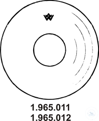 Isoplan-Schutzscheiben, Bohrung 19 mm, (beständig bis 750°C)