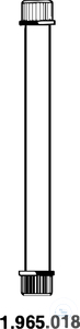 Reaction tube, 2 GL 25/10