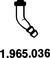 Hose connection, bent, GL 14, PP