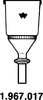 Filter-Trichter 50ml Filter-Trichter, 50 ml, Porosität P2 1 FA 10