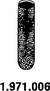 Extraktionshülse 30ml Extraktionshülse aus Papier, 30 ml 90 x 19 mm, Pack = 3 Stück