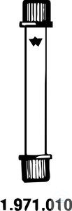 Reaction tube, small, 2 GL 18/10