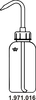 Wash bottle 100 ml, made of polyethylene