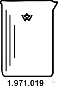 Becherglas, hohe Form, 100 ml, graduiert