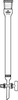 Chromatographiesäule 8ml Chromatographiesäulen, oben mit NS-Hülse 14/23, NS-PTFE-Hahn, massive...