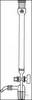 Chromatographiesäule 90ml CHROMATOGRAPHIESÄULEN, NS-HÜLSE, NS-KERN, NS-HAHN, 29/32 MASSIVE KÜKEN,...