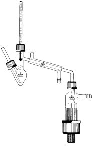 Micro-distilleerapparaat 5 ml, volledig