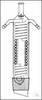 Kühler / Dimroth für Soxhlet 30ml Dimrothkühler für Soxhlet, 30 ml, 250 mm, Kern NS 29/32