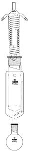 Extraktionsapparat nach Böhm 250ml Extraktionsapparat, n. Böhm, f. Heißextraktion. kompl. 250 ml,...